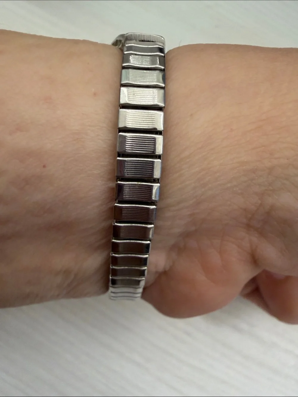 Express Two-Tone Silver and Gold Women's Bracelet Watch